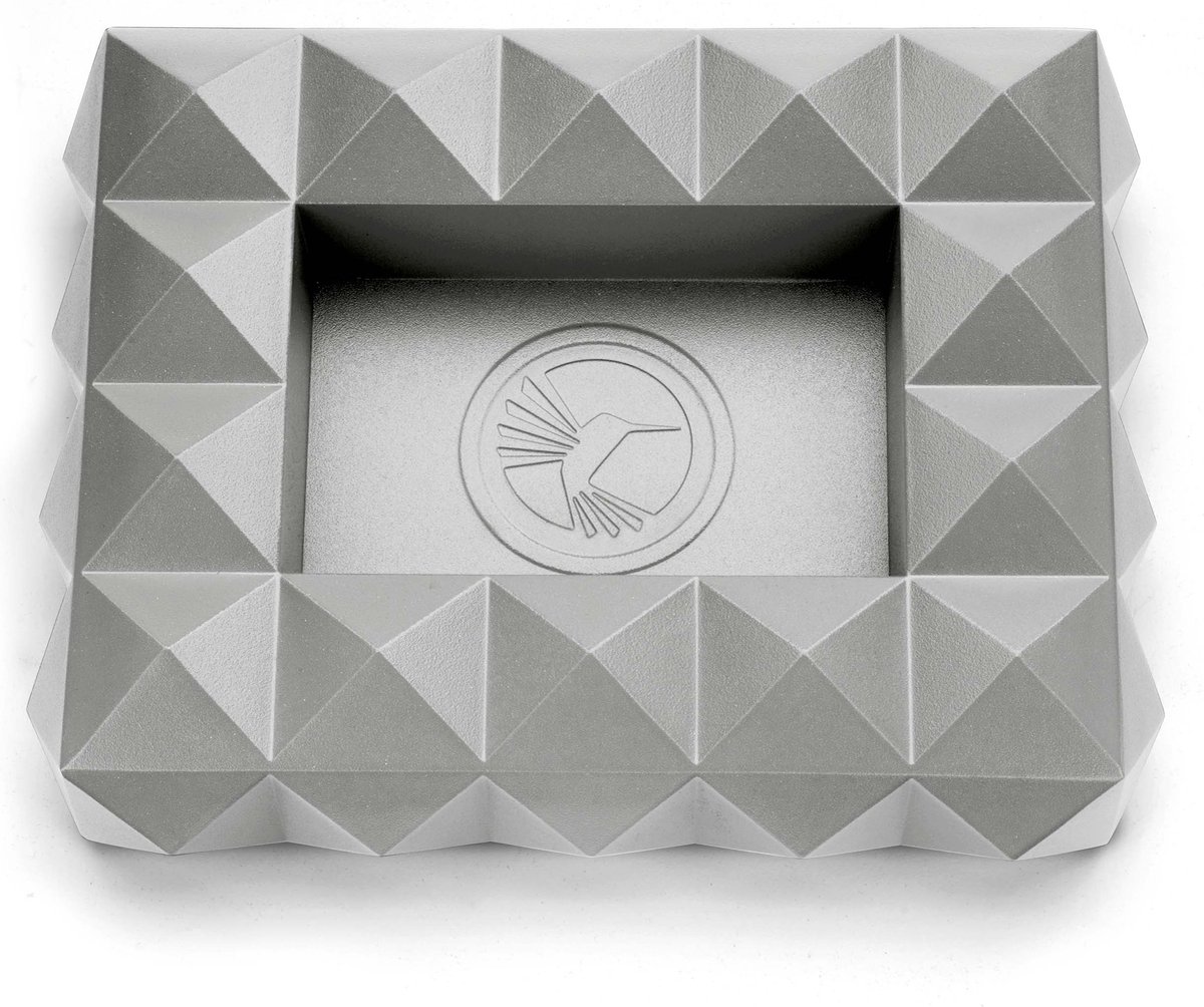 Goedkoopste Colibri Quasar Ashtray - Premium Coating - Unibody Metal Alloy Cast - Unique And Visually Stunning Accessory - Beautifull Gift Box Included - Striking Centerpiece For Lounge Or Den
