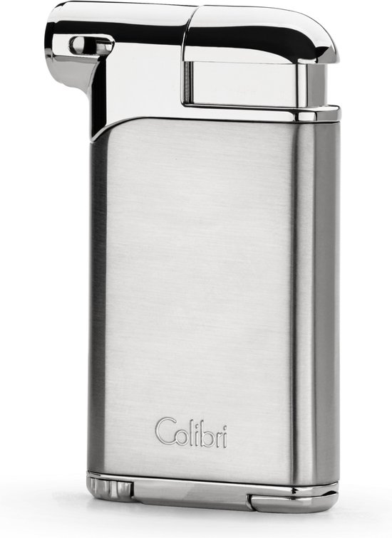 Briquet De Table Colibri Quasar Triple Flamme - Pour Cigares, Butane, Coffret Cadeau - Garantie 2 Ans - 3