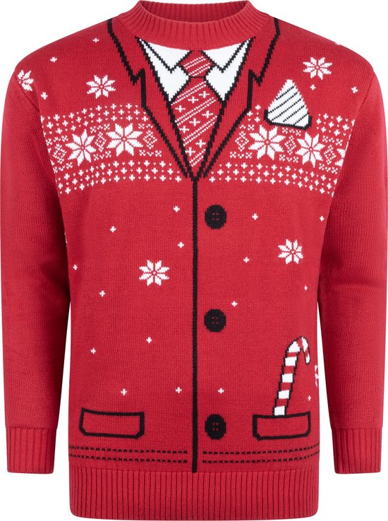 Foute Kersttrui Heren - Christmas Sweater "Keurig Kerst" - Mannen Maat XXXXL