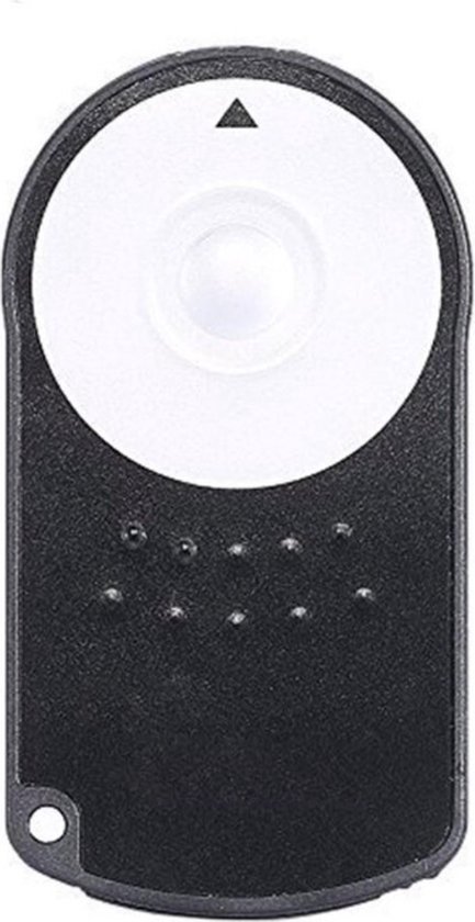 Draadloze Afstandsbediening RC-6 Geschikt voor CANON Camera’s - Remote Shutter - Zelfontspanner - Draadloos - Bluetooth - Zwart - WiseGoods