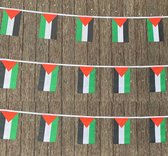 Akyol - Palestina slinger - Vlaggenlijn - Free palesine - Palestina - vlaggenlijn - decoratie - versiering - 10 vlaggen