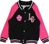 Lee Cooper Bombervestje LC zwart roze Kids & Kind Meisjes Roze, Zwart - Maat: 158/164