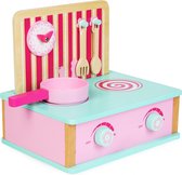 Boppi - cuisine jouet en bois (modèle de table) - 5 pièces