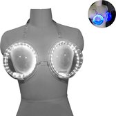 Soutien-gorge de party lumineux - Unisexe - LED - Boire - Hommes et femmes - Discothèque - Boisson - Fête