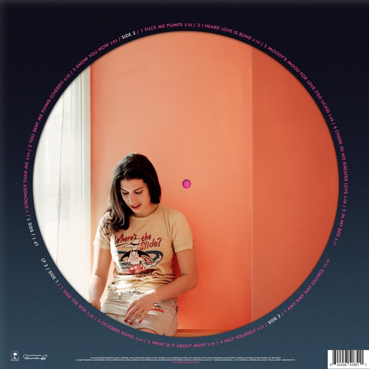 Amy Winehouse - Frank (2 LP) (Limited Edition) (Picture Disc), Amy