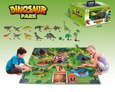 YANAH Dinosauruspark - Speelgoed Set - met Speelmat - Educatief speelgoed voor 3 tot 8 Jaar