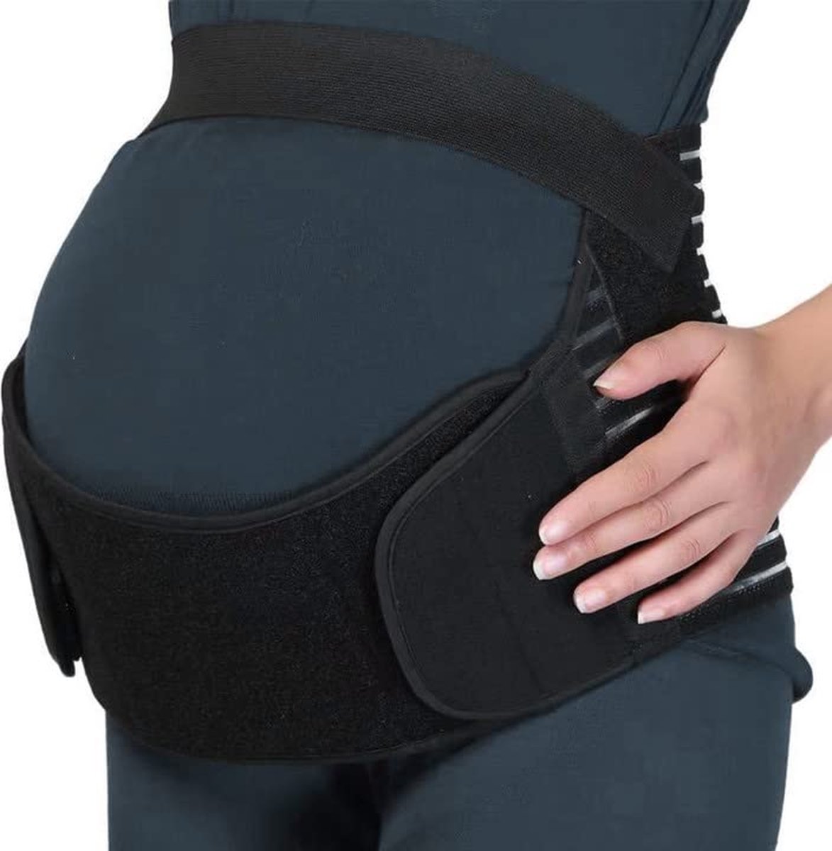 Goedkoopste Zwangerschapsriem, zwangerschapsriem, lumbar, ondersteuning voor taille en buik ter voorbereiding op de geboorte, verlicht heuppijn ,maat L.