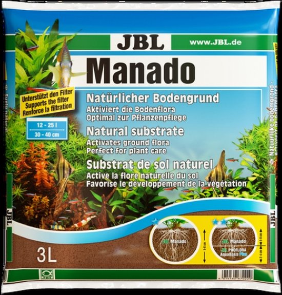 MANADO 3L JBL substrat sol naturel