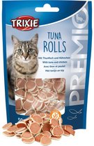 Trixie Tuna Rolls - kattensnoepjes - tonijn - 5 zakjes van 50 gram -
