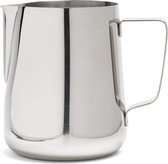 Melkkannetje Opschuim - essentials - Zilver, 350ml – RVS – Melkopschuimkan – Melkkan – Espressomachine - Barista Essentials