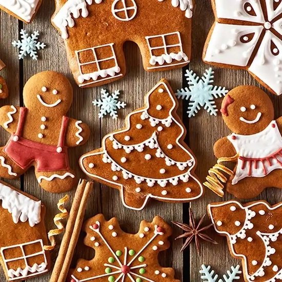 Sans Citron - Set de 5 - Emporte-pièces de Noël - Biscuits de cuisson -  Décoration de... | bol