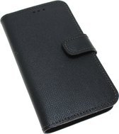 Étui livre en cuir véritable noir Made-NL pour iPhone 15
