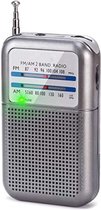 Radio Op Batterijen - Draagbare Radio - Noordadio - Zilver