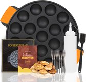 Poffertjes casserole - Convient à tous les poêles - Poffertjes maker - Poffertjes casserole induction - Poffertjes casserole électrique - Sinterklaas Presents - Noël