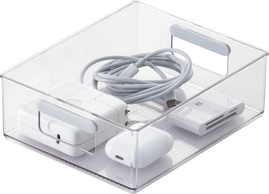 Boîte de Rangement So Clever Classic Transparent - 16 x 20 x 7 cm (S)