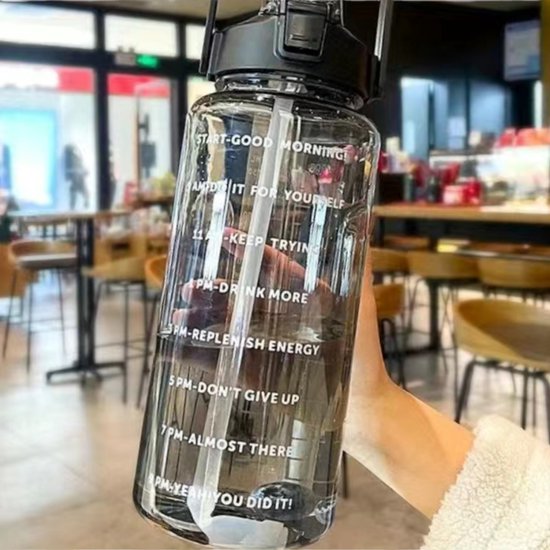 Gobelet avec Marqueurs de temps 2L Zwart