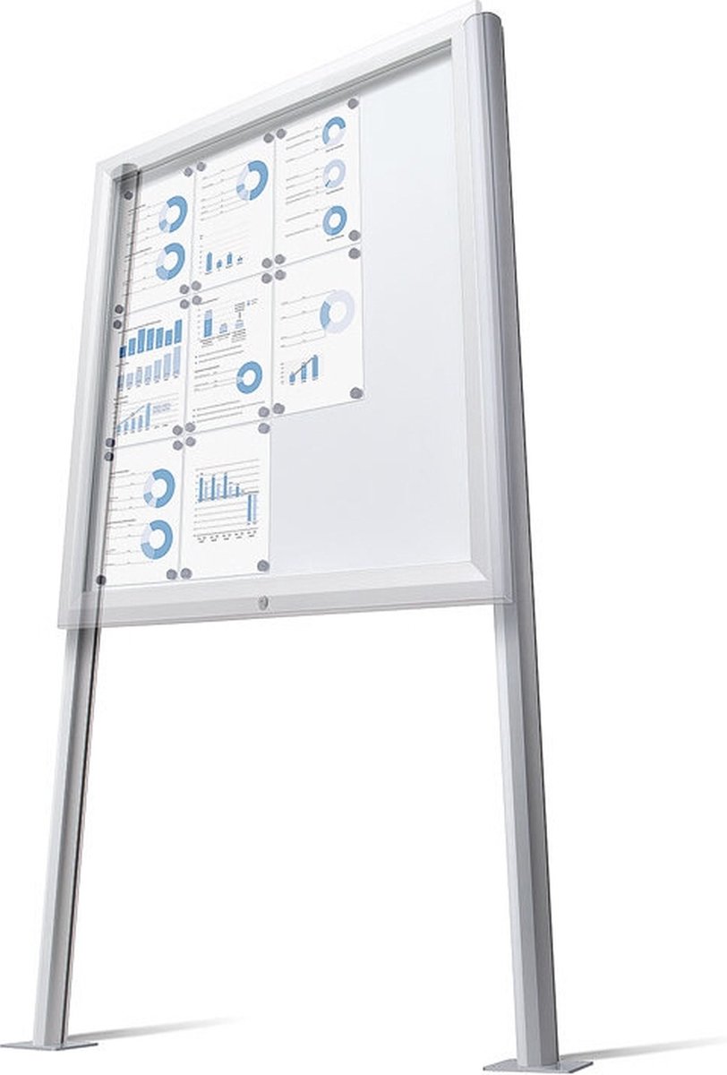 Palen voor Vergrendelbaar Notitiebord Outdoor - Boutbevestiging - Syna SCPOSTP - Horeca & Professioneel