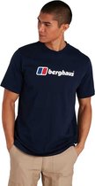 Berghaus Big Classic Logo T-shirt Met Korte Mouwen Blauw S Man