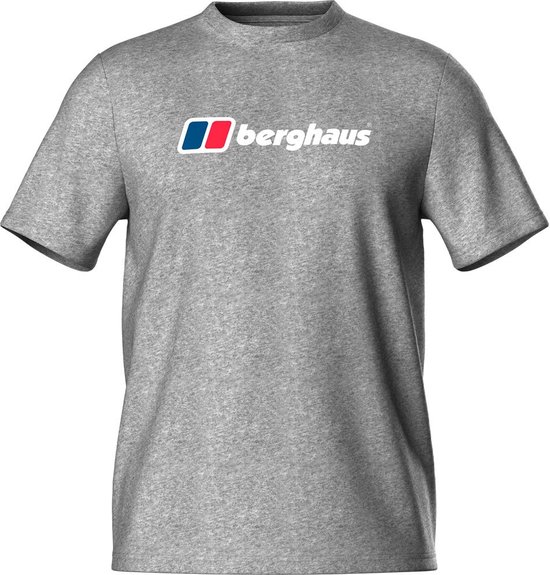 Berghaus Big Classic Logo T-shirt Met Korte Mouwen Grijs S Man