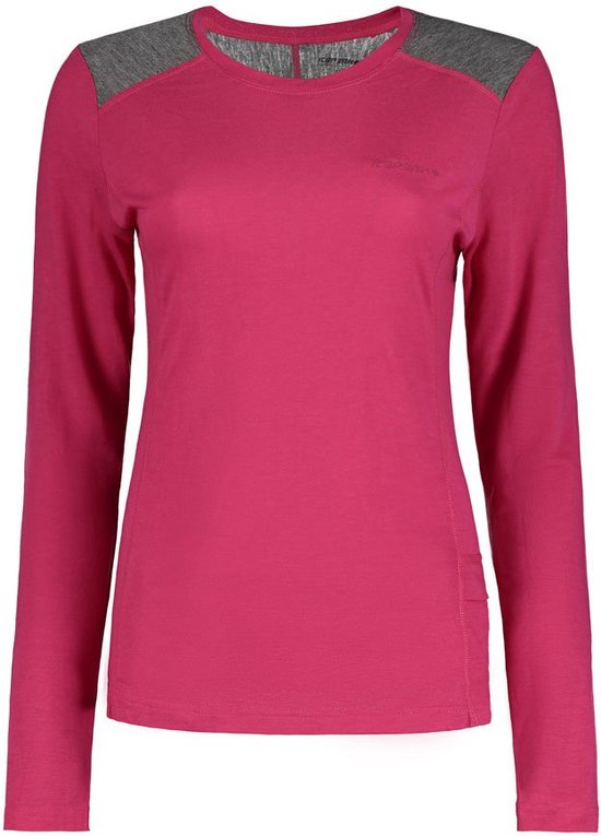 Icepeak Derry Lange Mouwen T-shirt Roze XL Vrouw