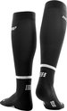 CEP the run socks - men - III - zwart - tot onder de knie met voet - per paar