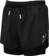 Ronhill | Tech Distance Twin Short | 2-in-1 Shorts | Dames - Black - S