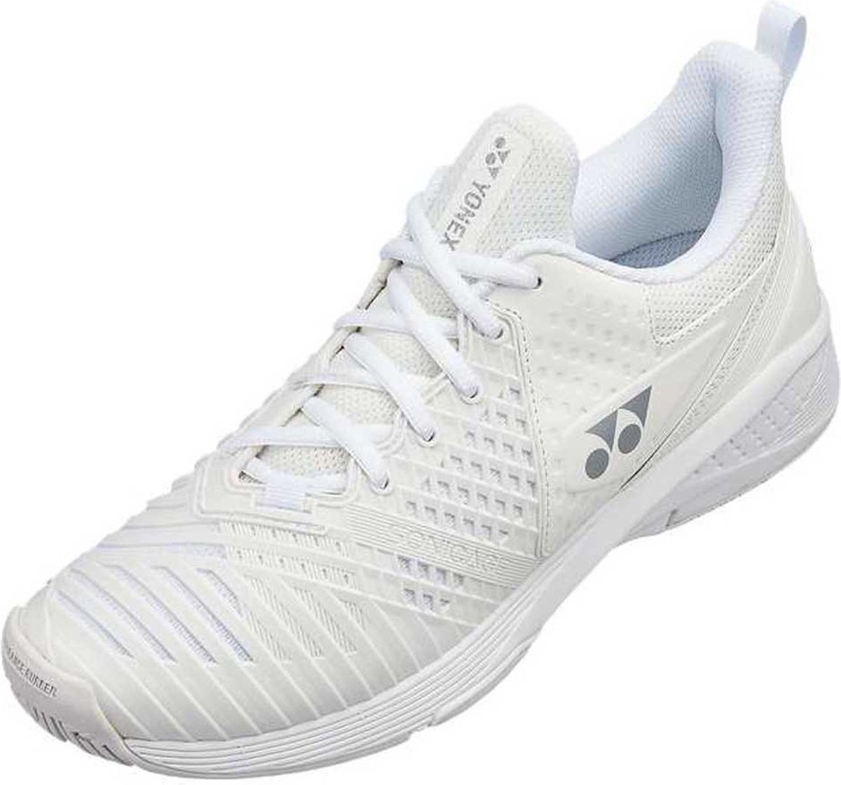 Yonex Power Cushion Sonicage 3 Tennisbannen Schoenen Wit Vrouw