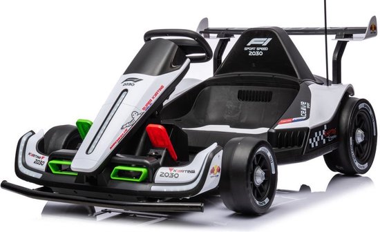 Formula 1 Go-Kart 24V DRIFTER II 15 KM/H – Afstandsbediening - 2x 24V  motoren 