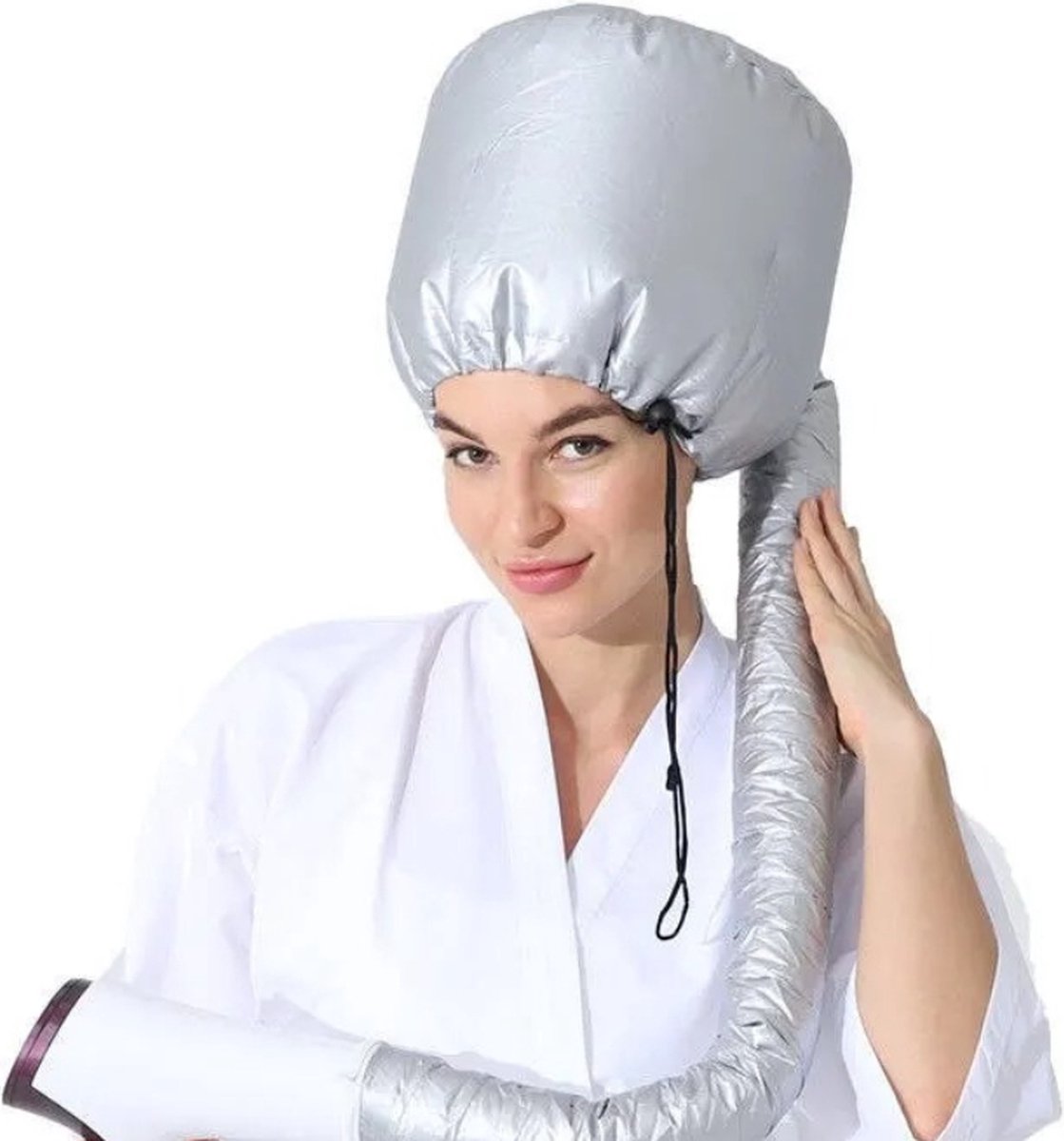Droogkap Haardroogkap Polyester Hair Steamer Tijd Besparing