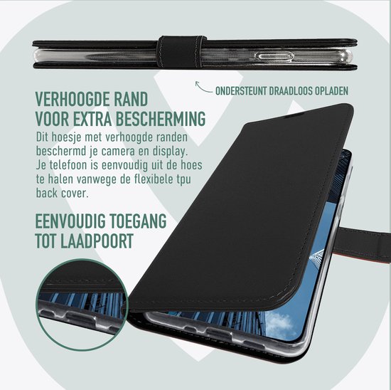 Valenta 584418 coque de protection pour téléphones portables 17 cm (6.68") Étui avec portefeuille Noir