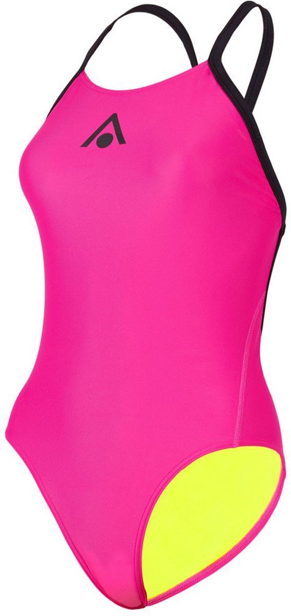 Aquasphere Essential Wide Back - Badpak - Dames - Roze/Zwart - 32
