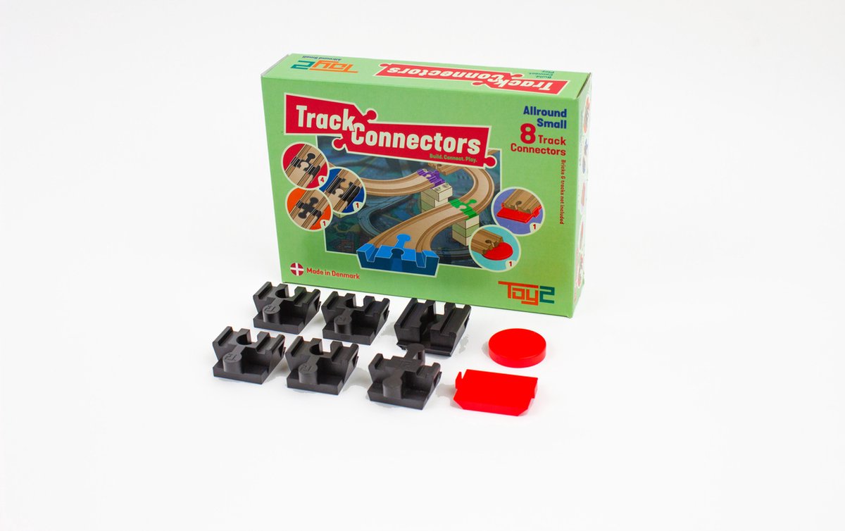 Houten trein brugpilaar met connector - 3D Print Arnhem