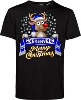 T-shirt Heerenveen | Foute Kersttrui Dames Heren | Kerstcadeau | SC Heerenveen supporter | Zwart | maat S