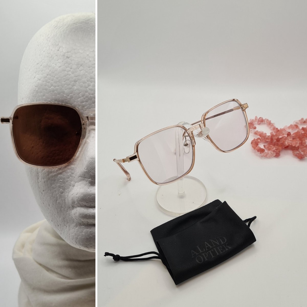 Pas de vis Lunettes Monture, Cadre de lunette rectangle fait à la