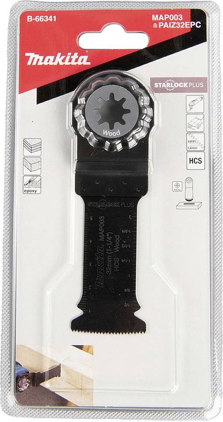 Fein E-Cut Carbide Pro Starlock Max Lames de scie 75x32 mm, BIM-TIN ( 63502238230 ), 5 pcs