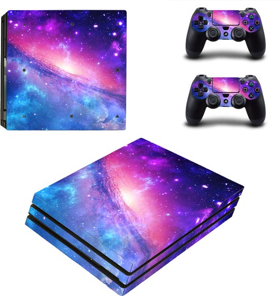 PS4 PRO Skin - Console Skin - Omega Maximus - 1 console en 2 controller stickers