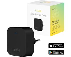 Hombli Smart Bluetooth Bridge Hub voor draadloze sensoren – Zwart
