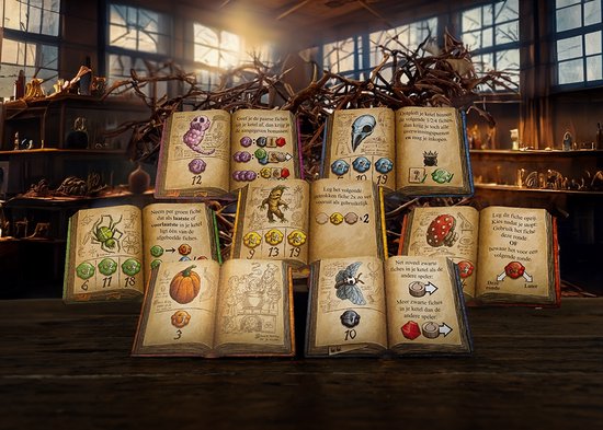 999 Games - De Kwakzalvers van Kakelenburg - Bordspel - Familiespel - Speel met z'n allen tegelijk! - Gezelschapsspel