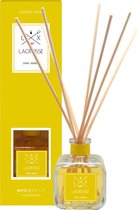 Lacrosse Geurstokjes -  Amber - 100 ml Diffuser NIEUW Basis parfum vaak in Dames parfums gebruikt