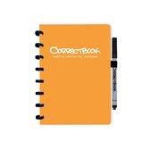 Correctbook Original Peachy Orange-Blanco - Uitwisbaar / Whiteboard Notitieboek