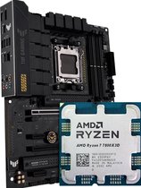 Azerty Bundel ASUS 7800X3D - Bundel - AMD Ryzen 7 7800X3D - ASUS TUF Gaming B650-Plus