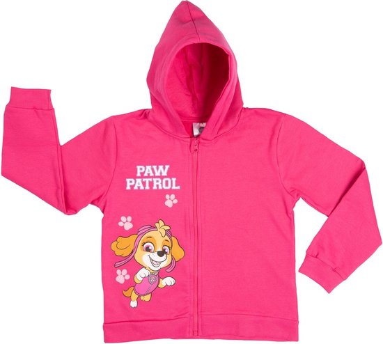 Cardigan Paw Patrol - Manches longues - Skye - Rose - Taille 110/116