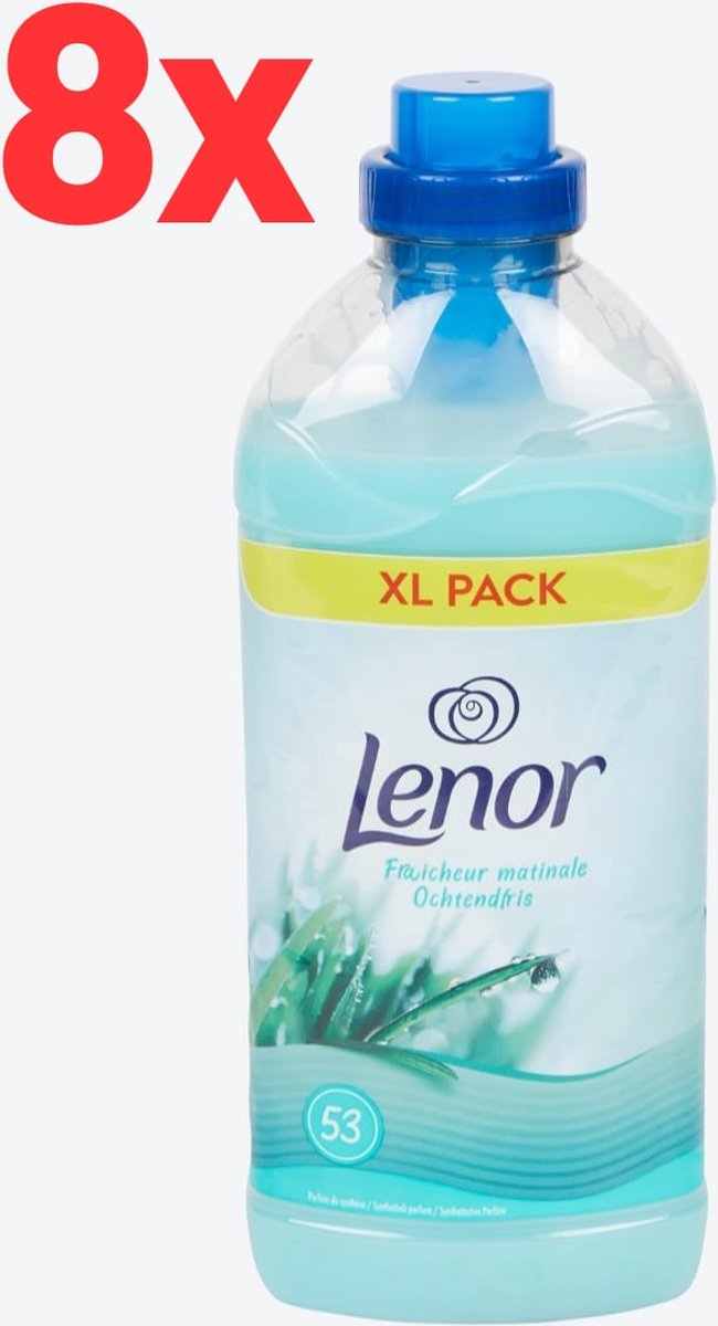 Goedkoopste Lenor - Ochtendfris - Wasverzachter - 424 Wasbeurten - 8904 ml - (8x1113ml