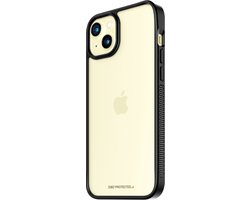 PanzerGlass ClearCase Serie - Beschermhoes - iPhone 15 Plus/14 Plus - D3O Technologie - Zwart