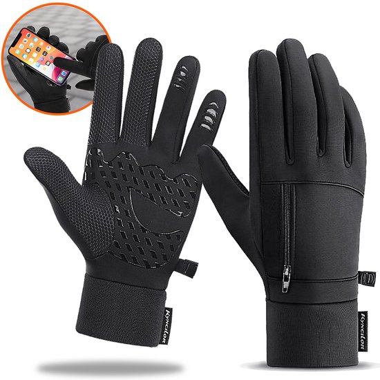 BECIO touchscreen handschoenen – extra grip – super stretch – L/XL