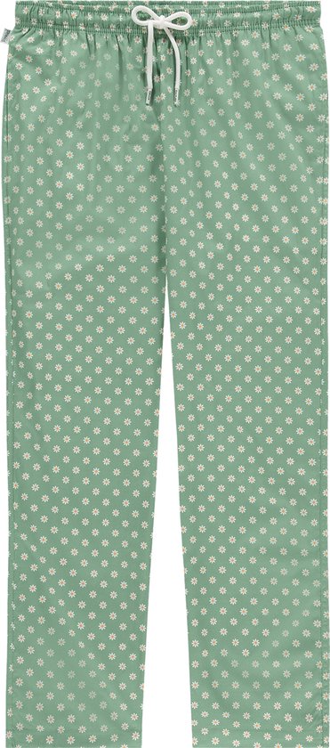 Pockies - Daisy Green Pyjama Pants - Pyjamabroek Heren - Maat: XL