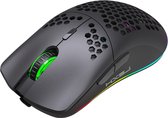 Draadloze Gaming Muis - Zwart - Lichtgewicht - 3600 DPI - Oplaadbaar - PC Muis