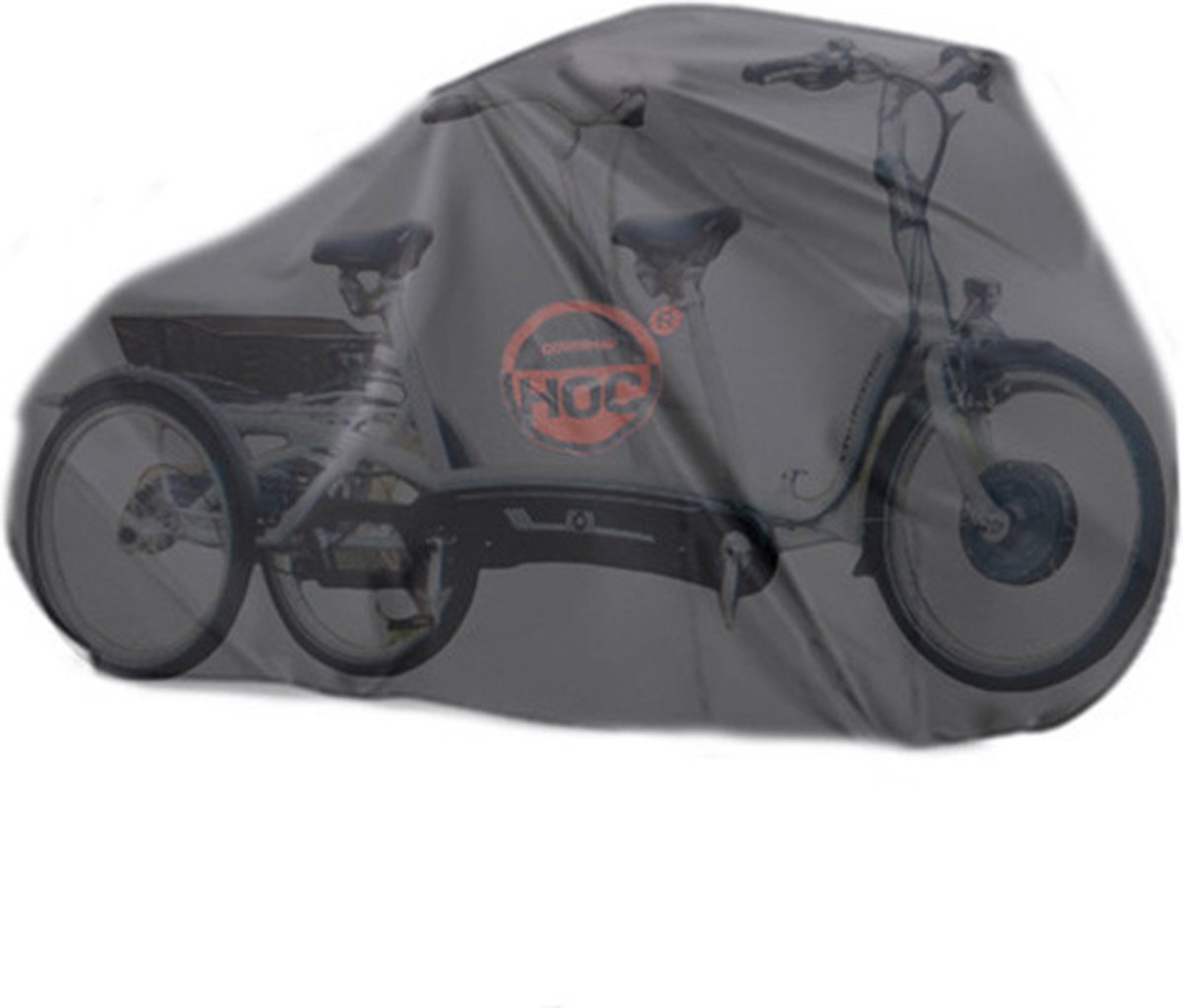 CUHOC Driewielfiets Hoes / Tandem Hoes 264 - Fietshoes waterdicht - Fietshoes Redlabel