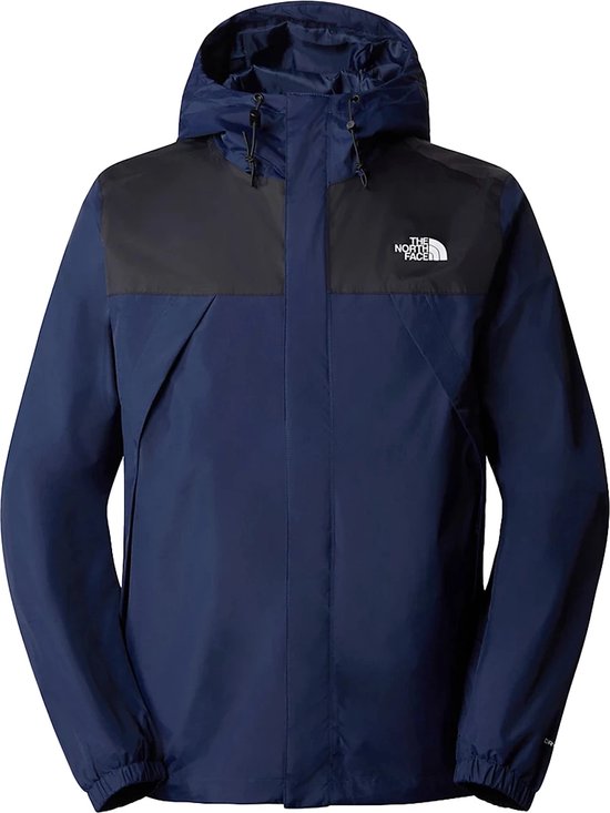 The north face antora summit jacket in de kleur marine.