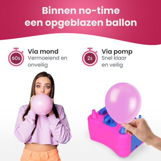Ballonnenpompen | Elektrische ballonpomp en handmatige pomp Ballonnenpompen | Elektrische ballonpomp en handmatige pomp